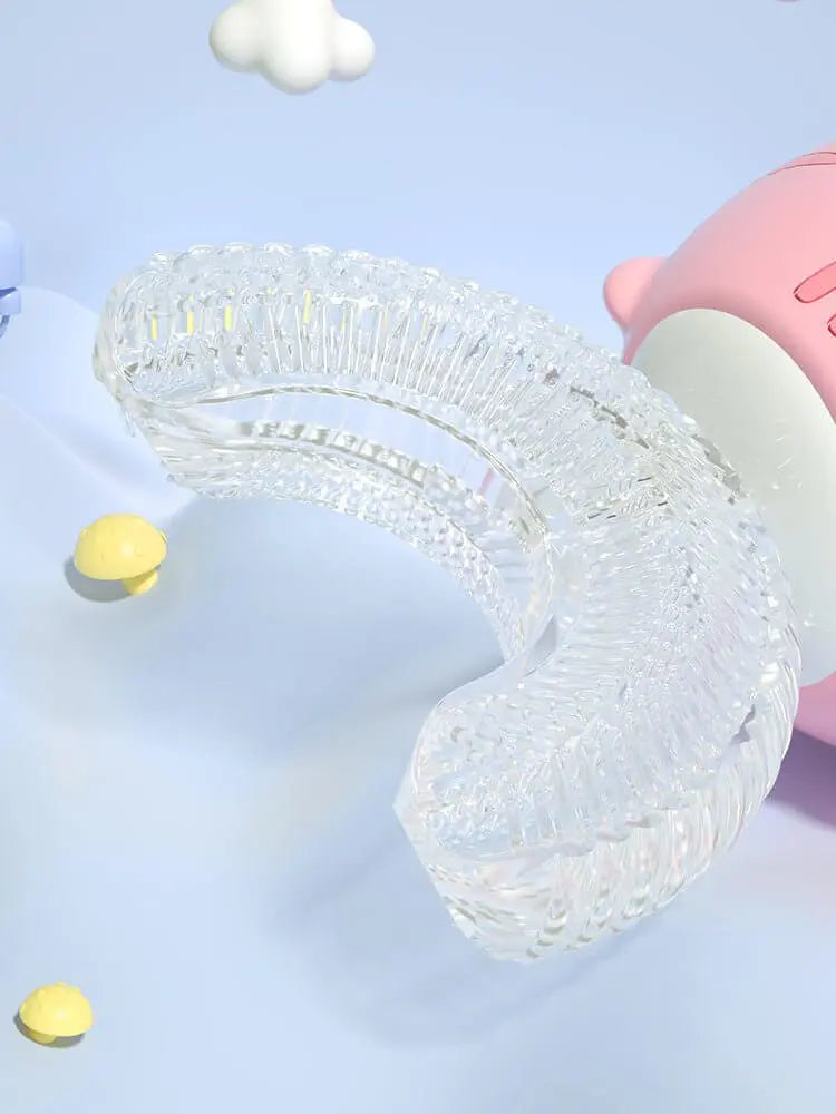 Kids electric toothbrush U-shaped toothbrush kids toothbrush, replacement head, u shaped replacement for electric toothbrush, dental hygiene, dental care, gifts uae gifts ideas birthday gifts delivery birthday gifts